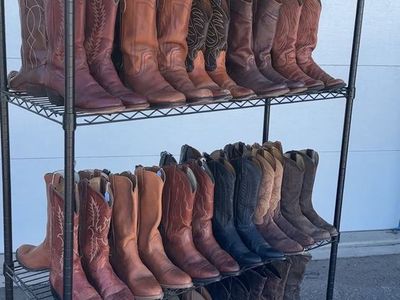 Vintage / Used Cowboy Western Boots Mens And Women