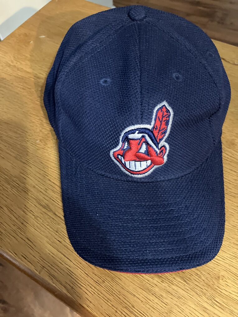 Blue Cleveland Indians Baseball Hat Medium