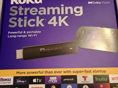 Roku Streaming Stick 4k NEW