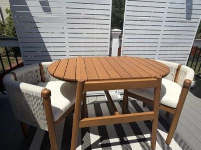 World Market outdoor dining set