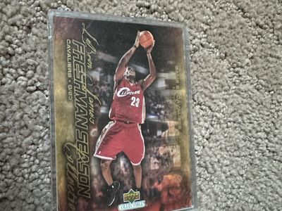 Rare NBA basketball cards, Zach Lavine jersey card, LeBron James game 5 2003 card vs ind, etc