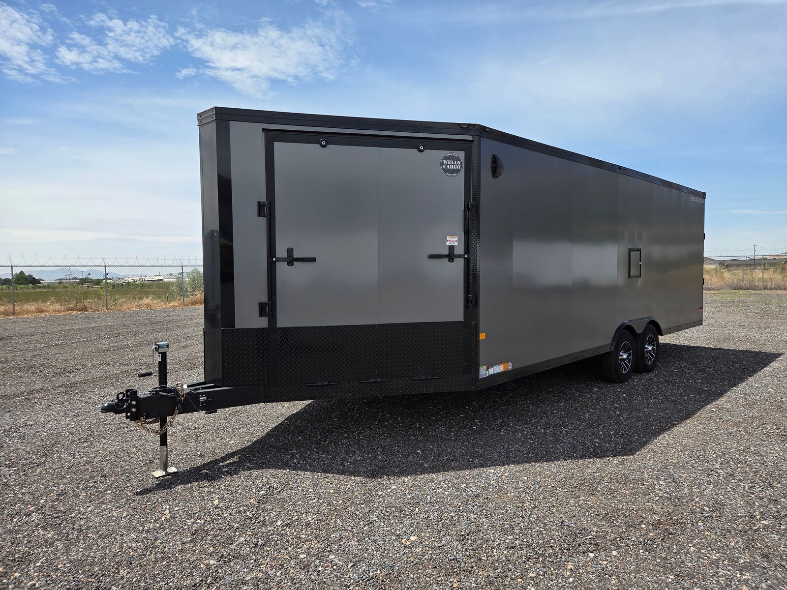 Wells Cargo STMS8528T3 8.5' x 28' Enclosed Car Hauler – In Stock Now!