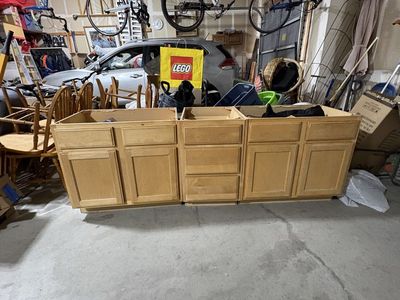 Bathroom vanity cupboards
