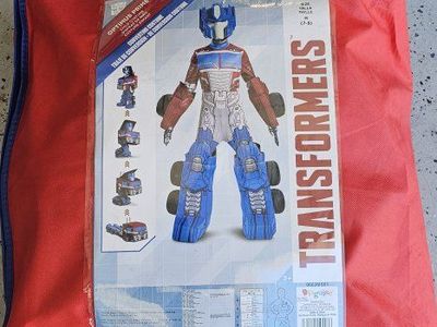 Costume Optimus Prime Transformers Halloween Costume Kids Size M (7-8) Dress-Up Play