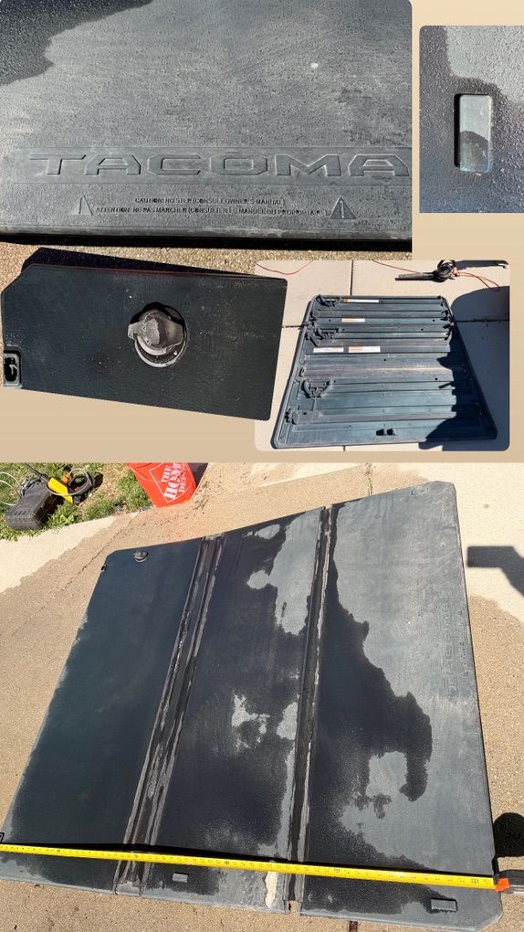 OEM Toyota Tacoma Tri-Fold Hard Tonneau Bed Cover