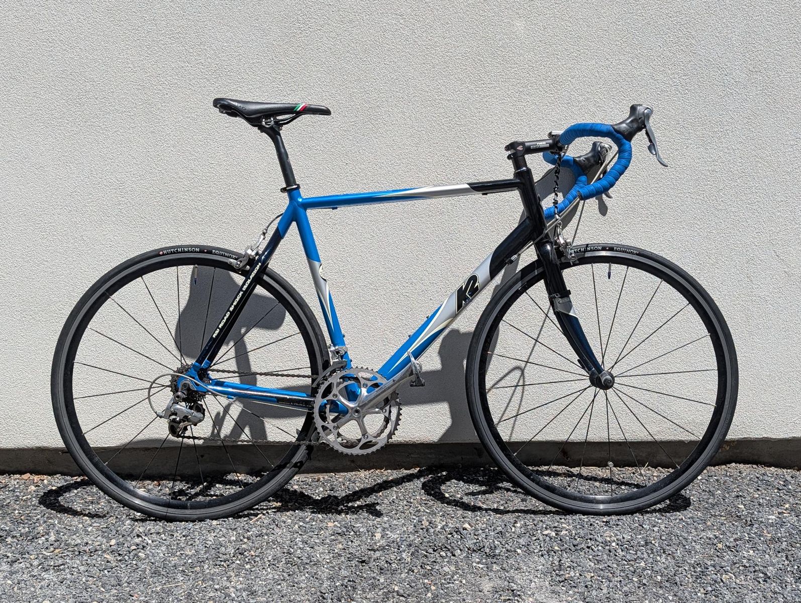 K2 Mod 4.0 58cm L / XL Road Bike: Aluminum-Carbon Hybrid, Ultegra Drivetrain, Cinelli & Colnago Upgrades
