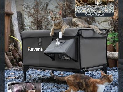 Lamlingo Heated Outdoor Cat House