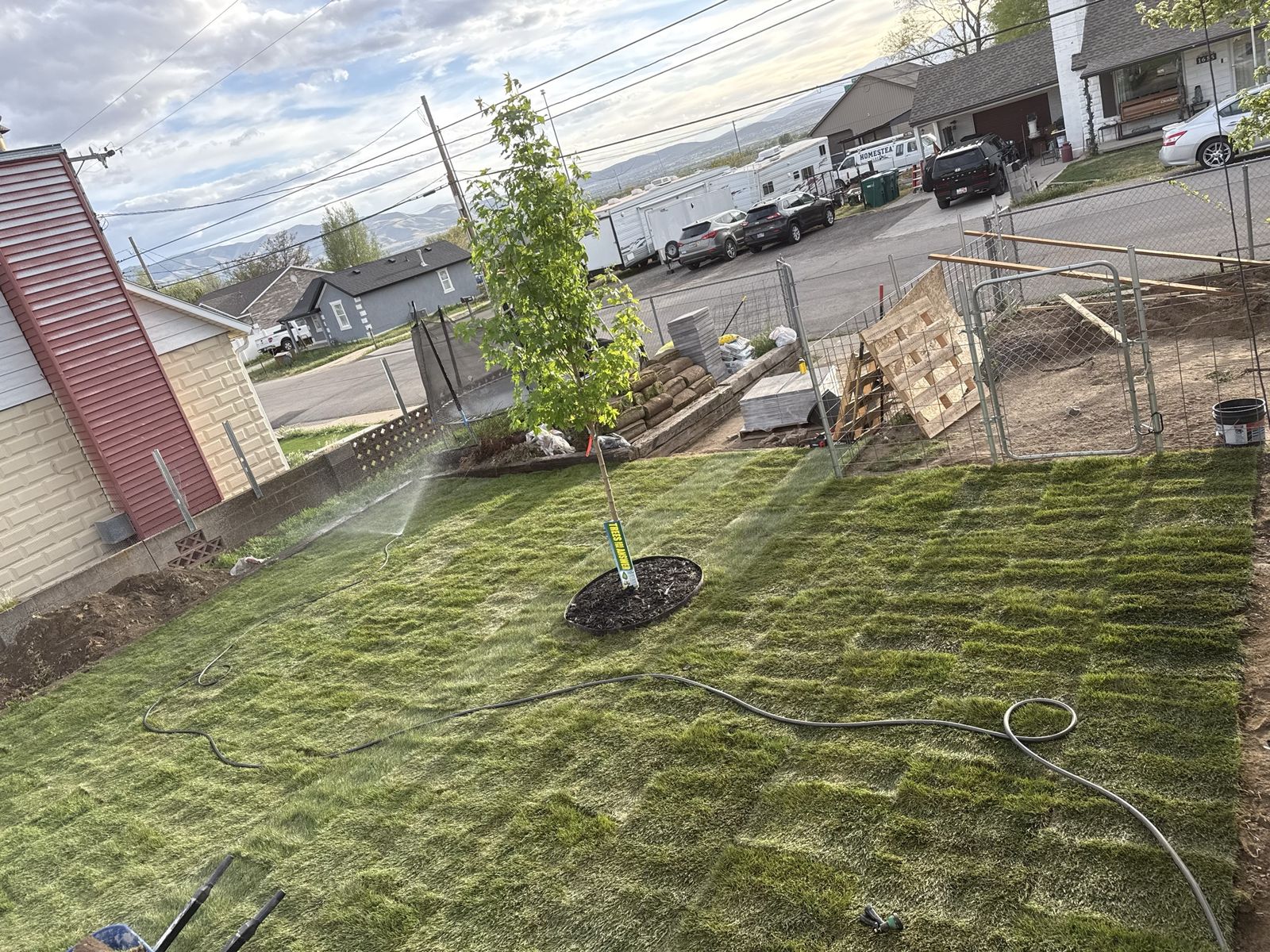 600 SQ FT SOD