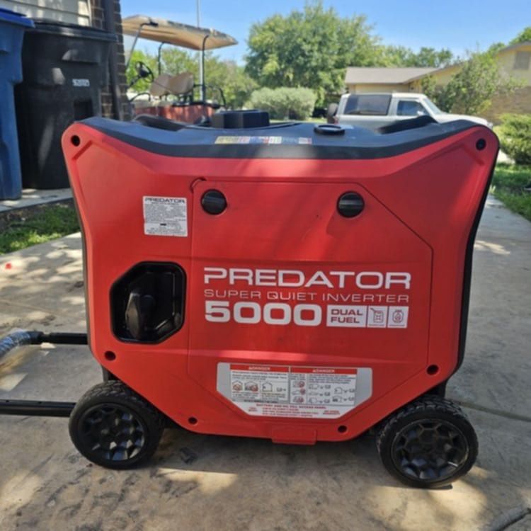 5000 Watt Dual-Fuel Inverter Generator with Remote KIT