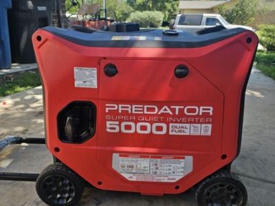 5000 Watt Dual-Fuel Inverter Generator with Remote KIT