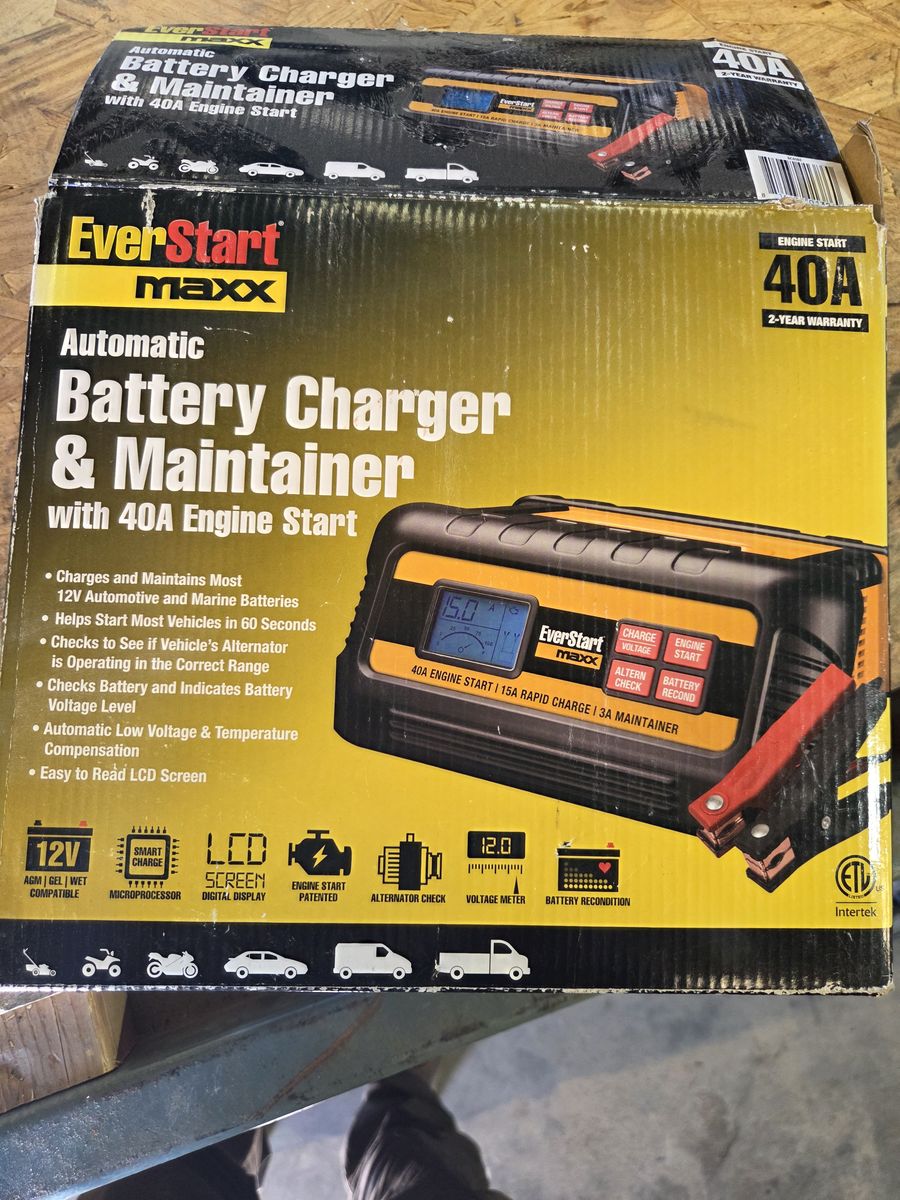 Battery charger & maintainer