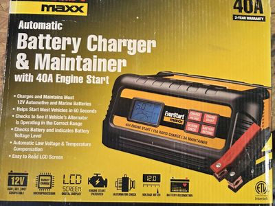 Battery charger & maintainer