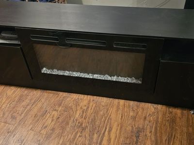 Electric Fireplace TV Console