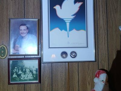 winter Olympics in Salt Lake City 2002 collection with coins and signed by committee members # 96 of 1000 vary special 2 of them