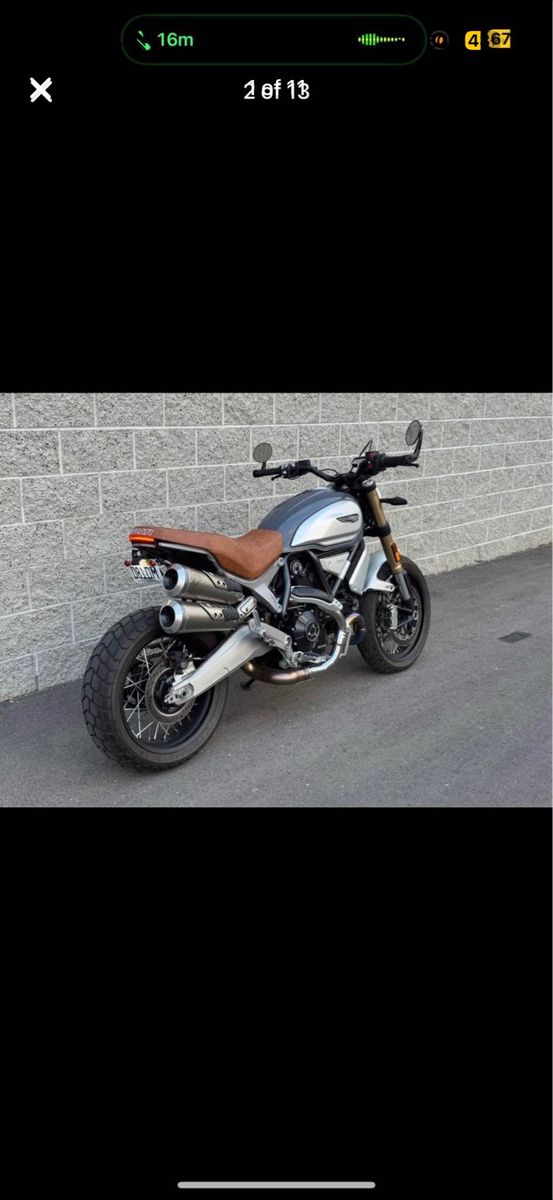 Ducati Scrambler 1100 Special, Low Miles!