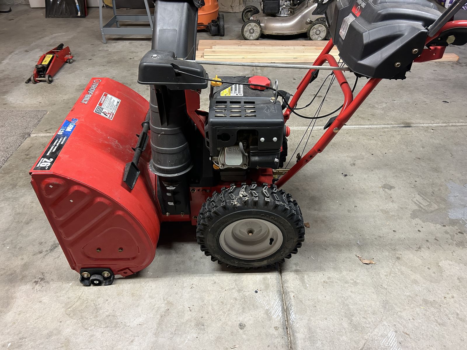 Troy Built Storm 2620 Snow Blower