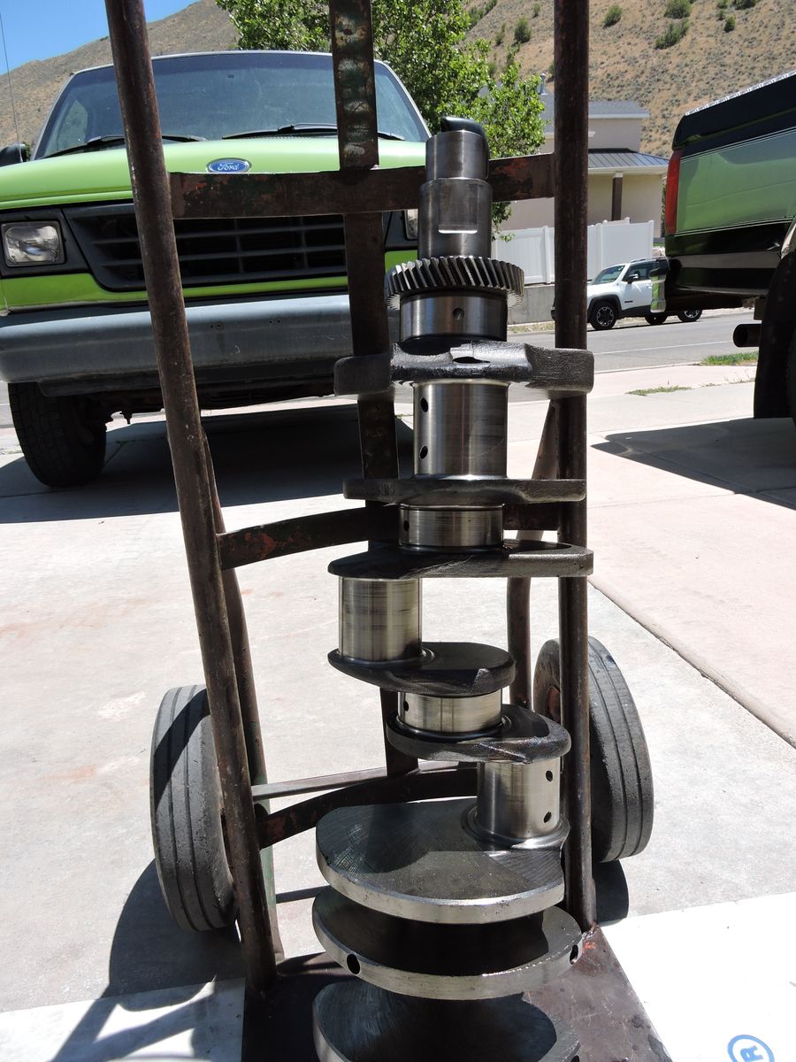 OBS FORD 7.3 POWERSTROKE CRANKSHAFT OUT OF A 1996