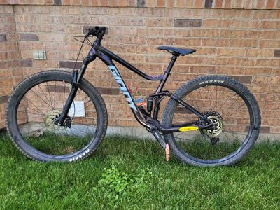 Giant Stance 29" Full Suspension Mountain Bike - Size M - RockShox Suspension, Maxxis Tires