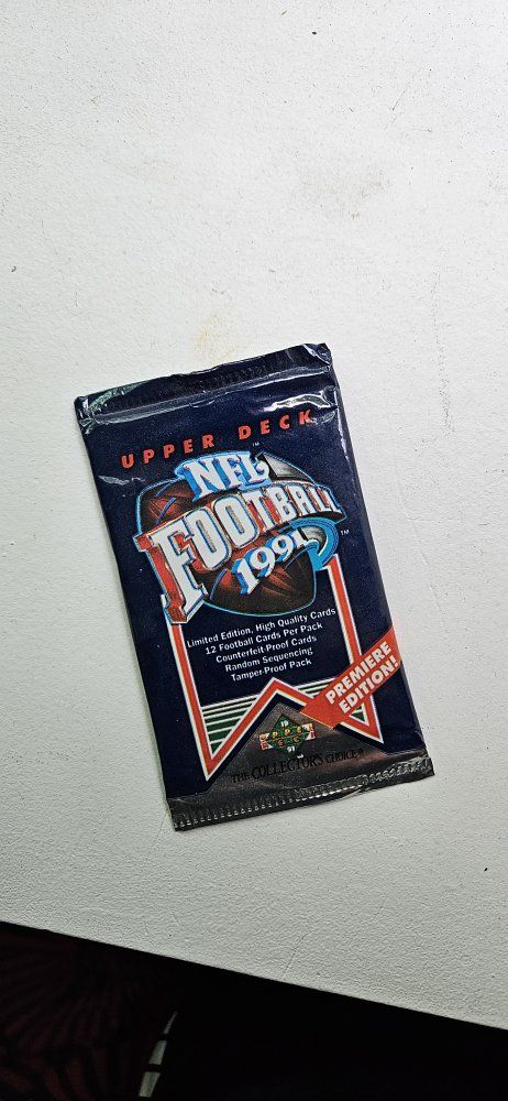 Unopened Pack of Football Cards