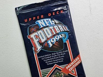 Unopened Pack of Football Cards
