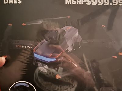 DMES TOP Pro Max Drone - New & Sealed, MSRP $999.99