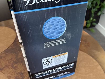 Beauty Rest Silver Extraordinaire Air mattress (Never opened)
