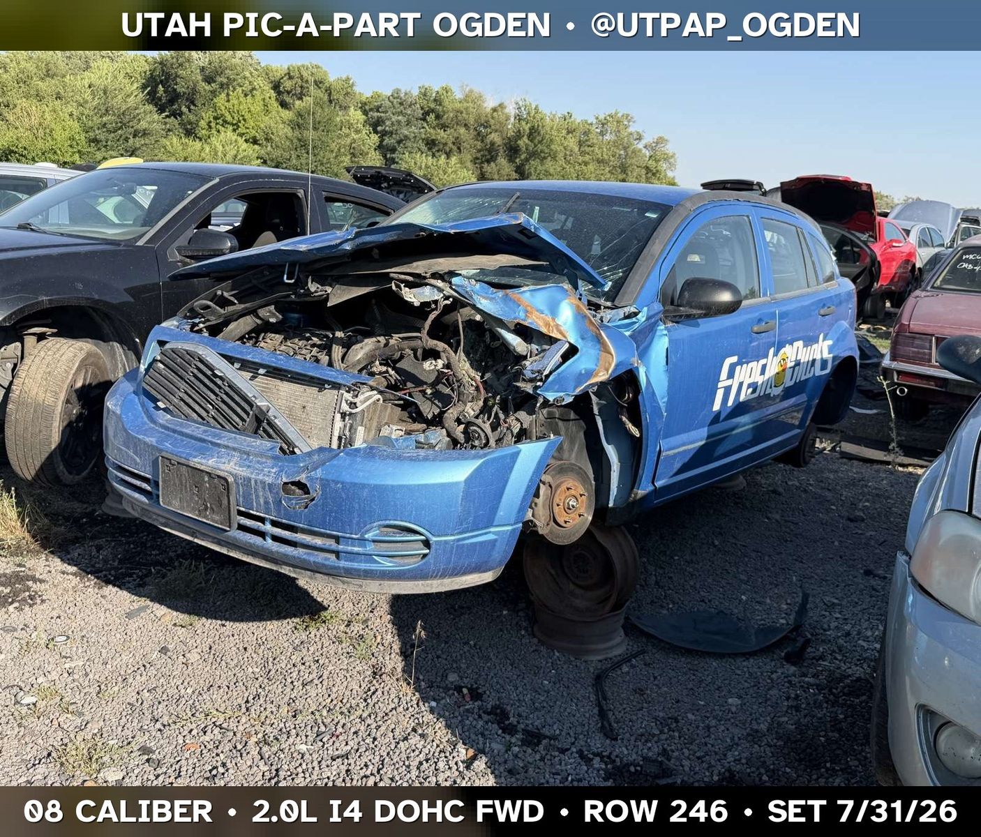Just In! 2008 Dodge Caliber Parts - UTPAP Ogden