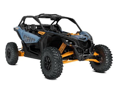 2026 Can-Am® Maverick X3 RS Turbo RR Scandi Blue & Orange Crush