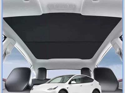 New Car Roof Sunshade for Tesla Model Y - UV Protection & Heat Insulation