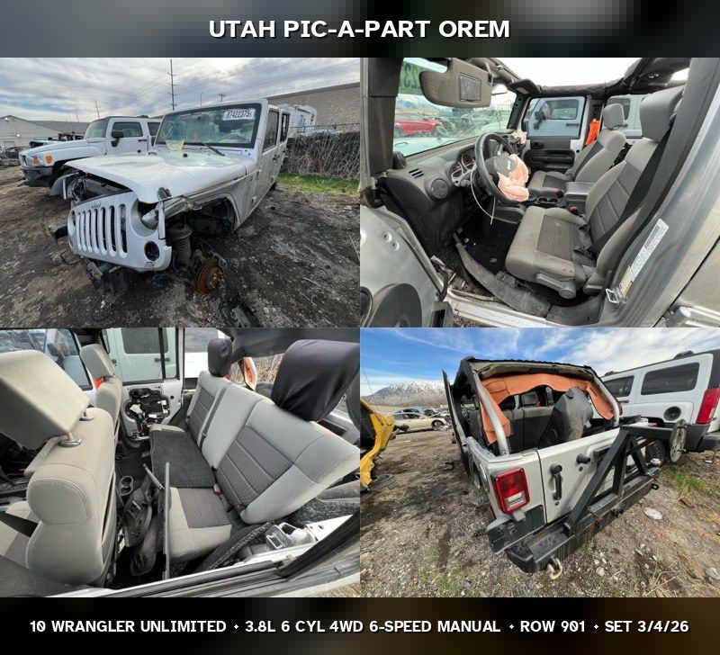 2010 Jeep Wrangler Unlimited JK Parts - UTPAP Orem