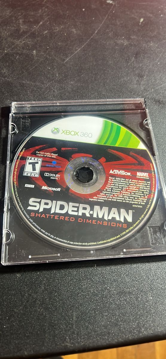 Spider-Man: Shattered Dimensions - Microsoft Xbox 360 Activision Action-Adventure Game