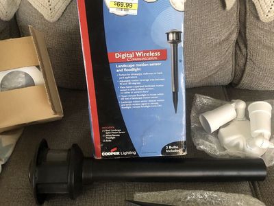 Cooper Lighting RFM300W Digital Wireless Motion Activated Landscape Floodlight w/ Sensor