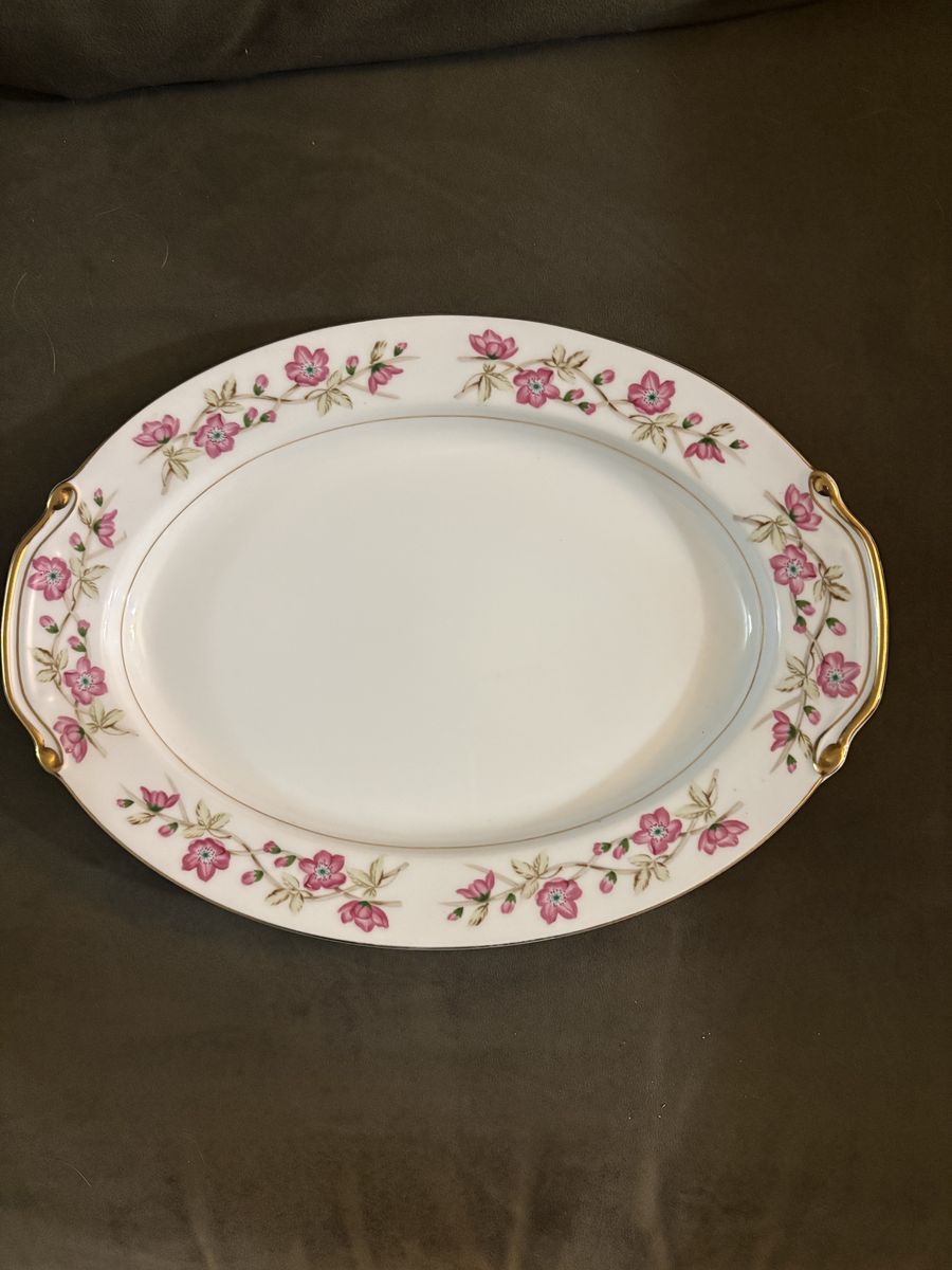 Briar Rose Serving Platter Valmont China