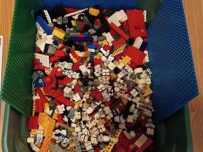 16 Lbs of Misc Legos + Lego book