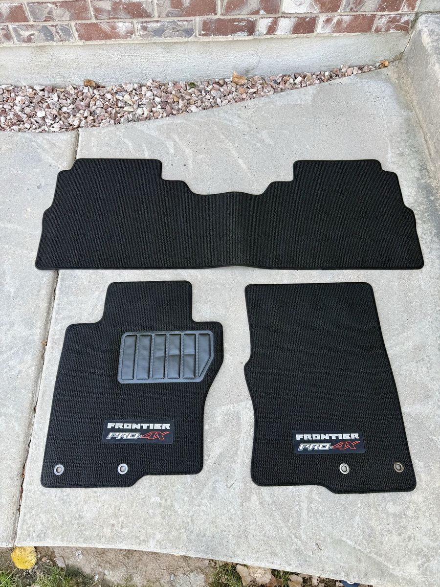 2022-2026 OEM Nissan Frontier Pro-4X Carpet Floor Mats