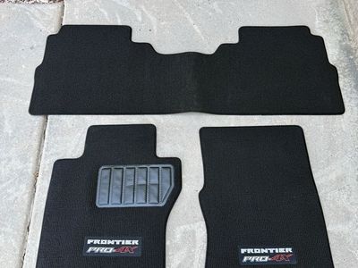 2022-2026 OEM Nissan Frontier Pro-4X Carpet Floor Mats