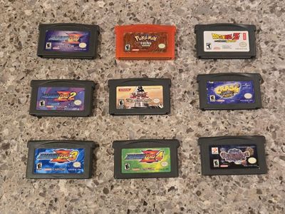 Nintendo Gameboy advance game bundle including PokeMon FireRed! Trades considered!