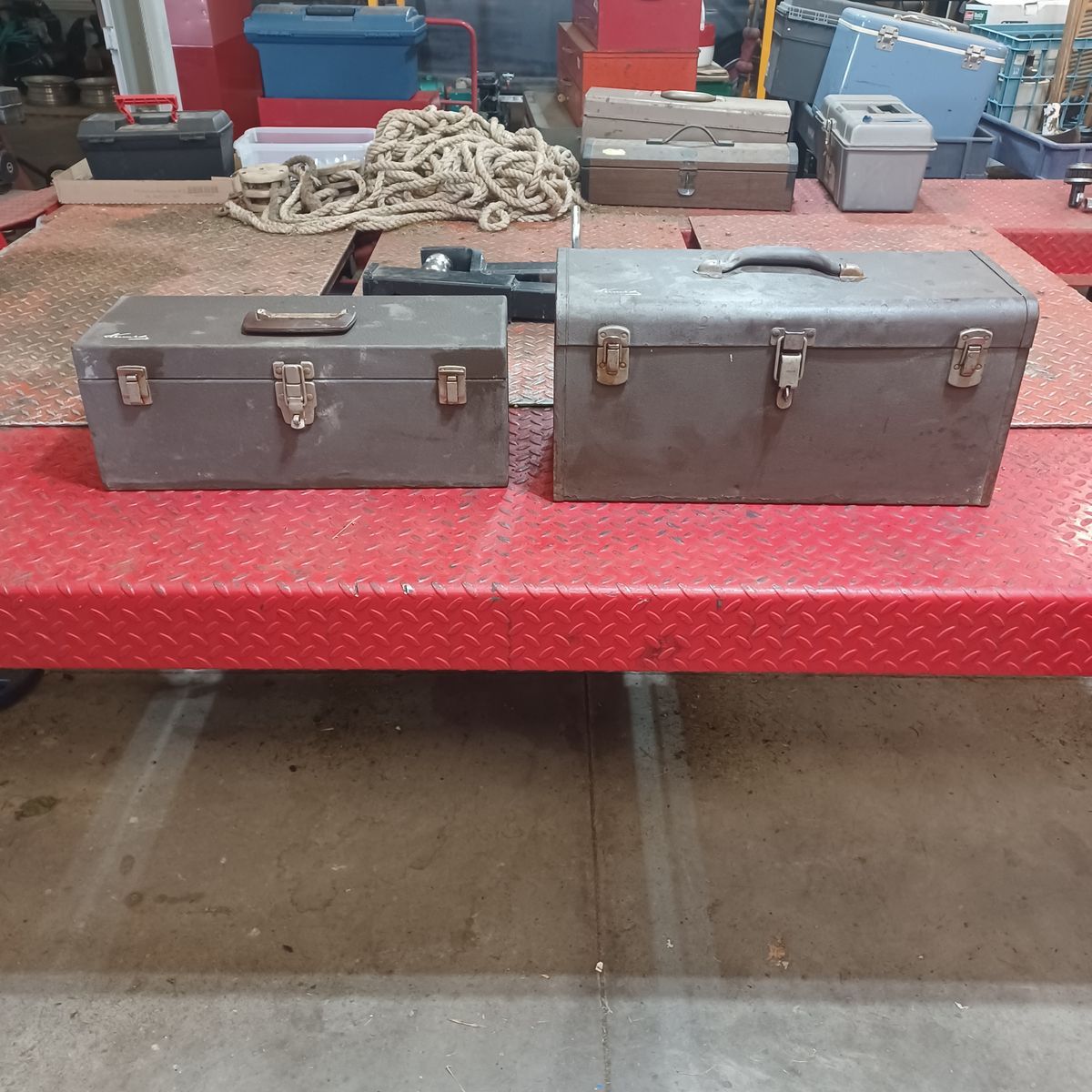 Kennedy metal toolboxes $30 ea.