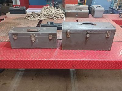 Kennedy metal toolboxes $30 ea.