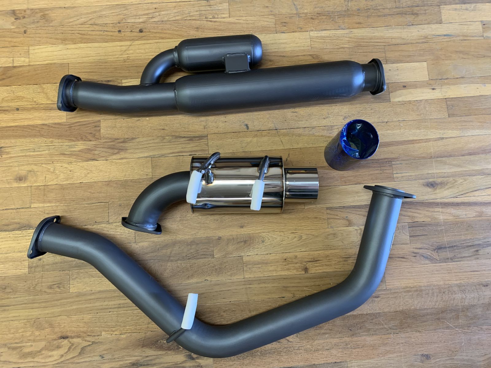 HKS Hi-Power Single Exit Catback Exhaust for 2013-2020 Subaru BRZ Scion FR-S FRS Toyota 86 32016-BT002