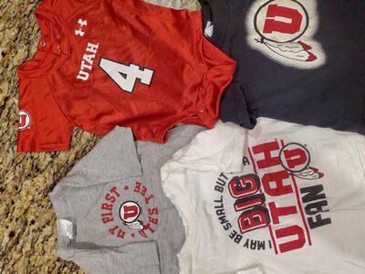 University of Utah baby and toddler clothes