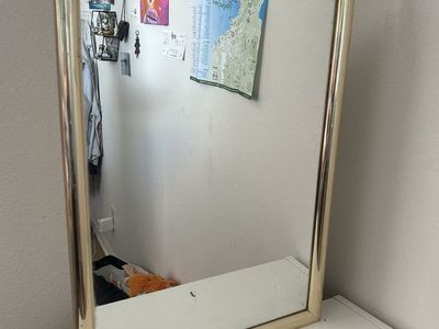 Vintage Gold Frame Wall Mirror