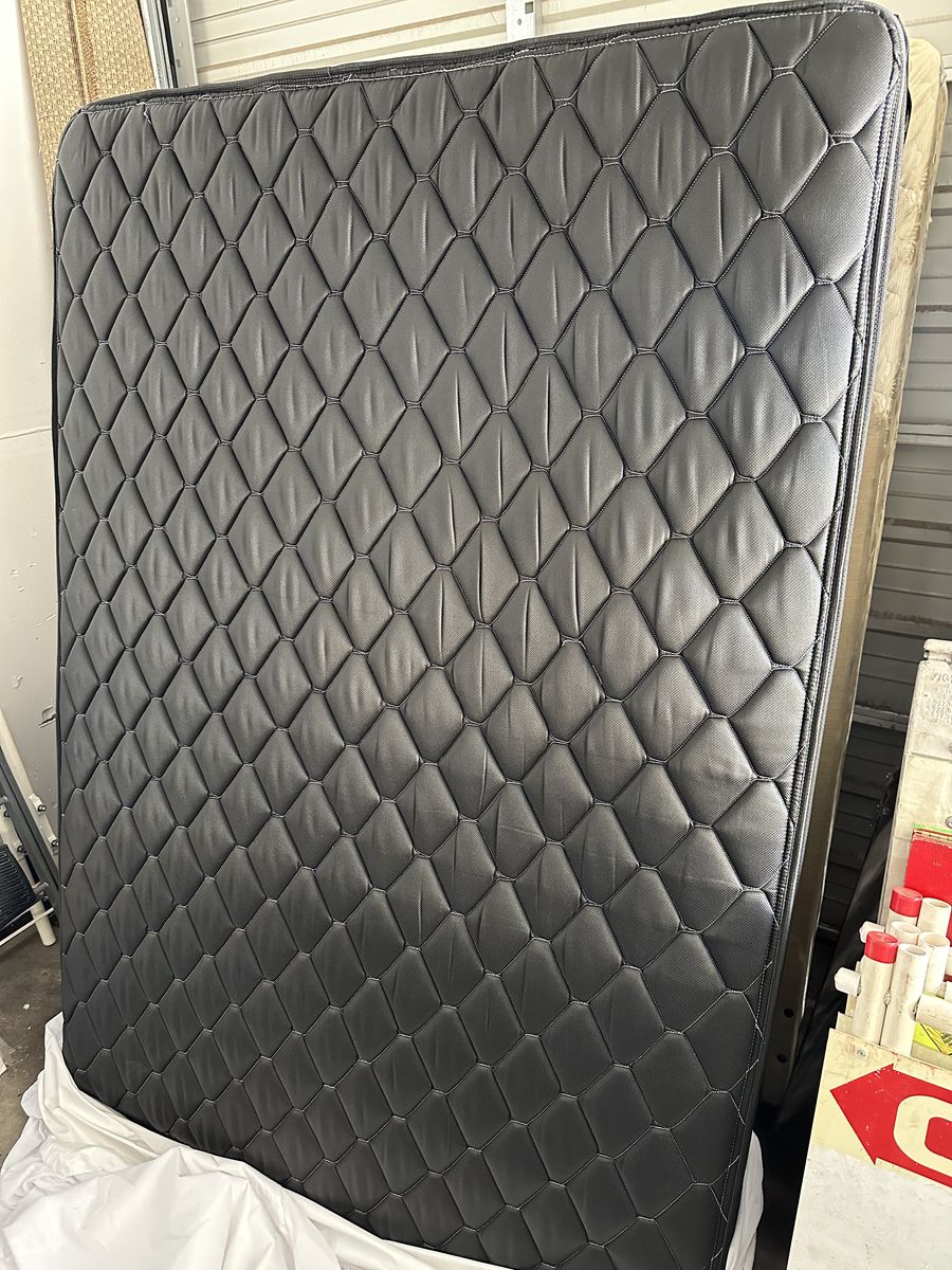 Nearly New Full Mattress And Box Spring Foundation