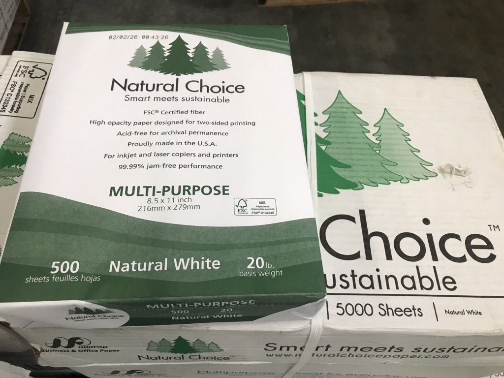 Copy Paper Case Of 5000 Sheets