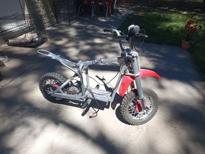 Razor SX500 frame with motor