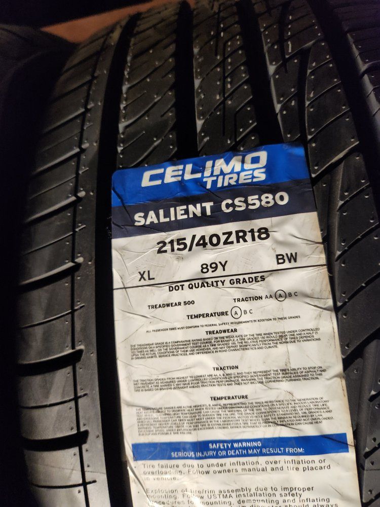 215/40r18 celimo salient cs580