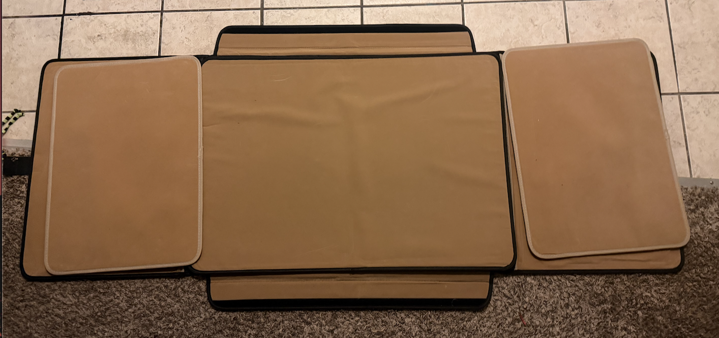Puzzle storage board 35"x25"