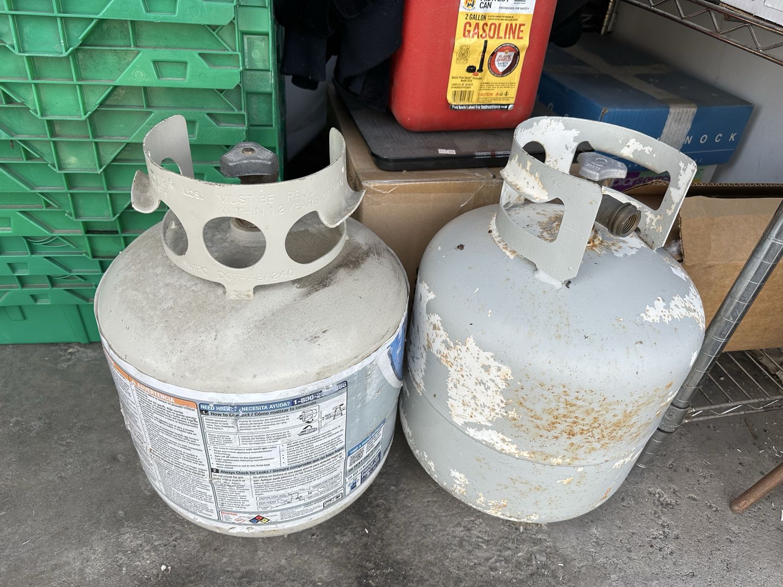 Expired Propane Tanks For Exchange