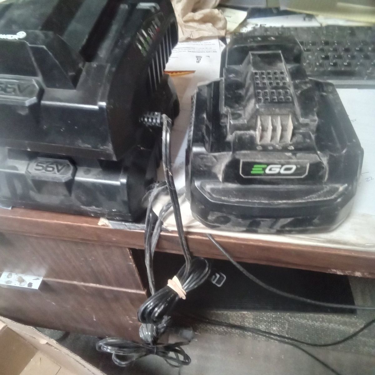 Ego battery chargers