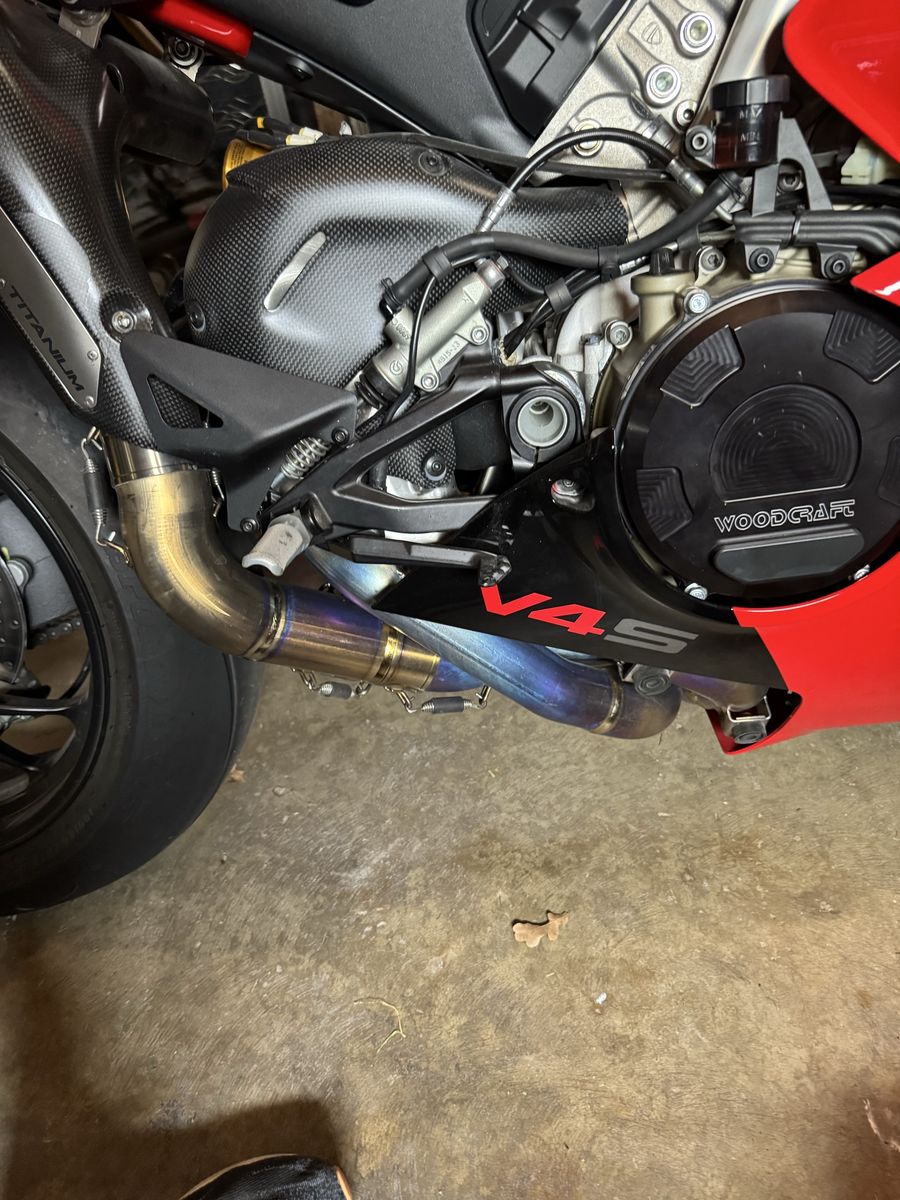 Akrapovic Titanium Exhaust System for Ducati Panigale V4 S